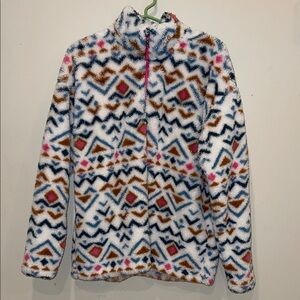 Eddie Bauer Women’s Fleece Jacket - White, Blue, Pink, Brown